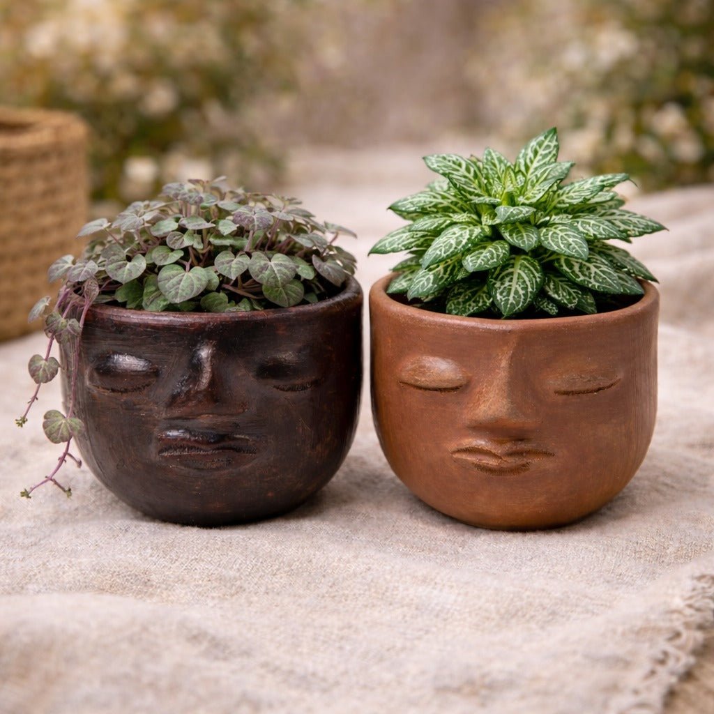 Los Rostros Planter - Modern Mexico