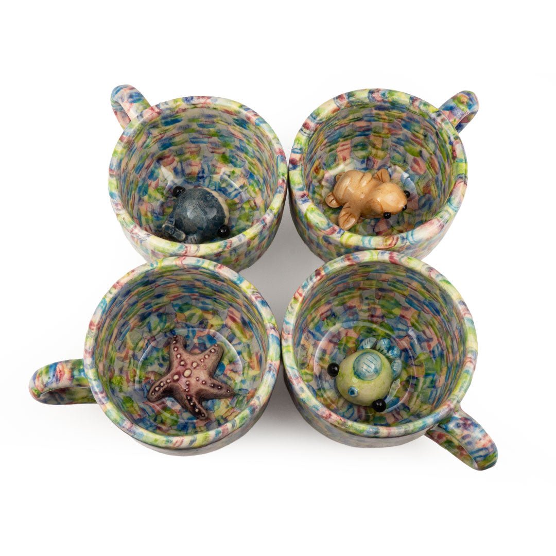Peek Inside Mug Collection Small - Modern Mexico