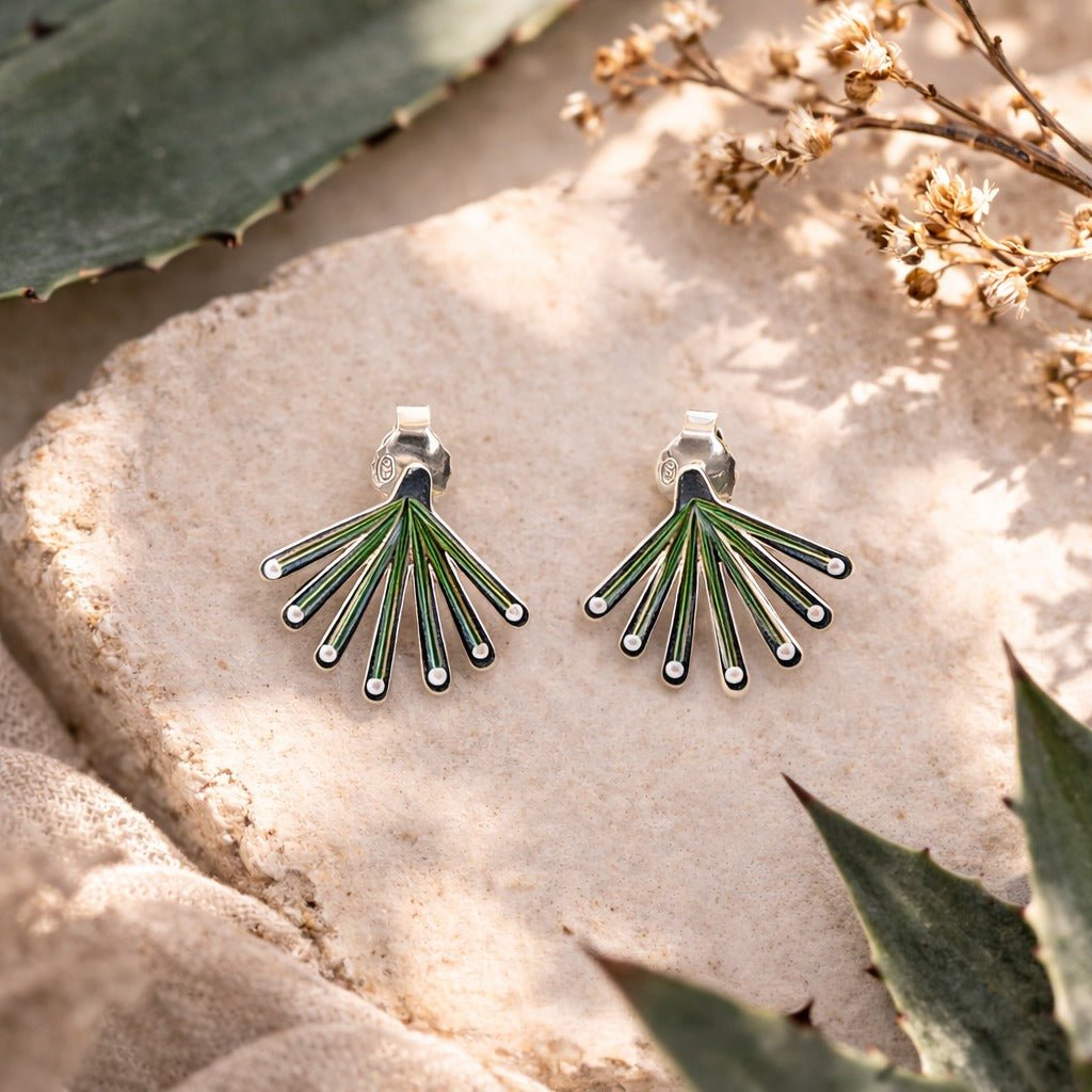 Agave Earrings - Modern Mexico