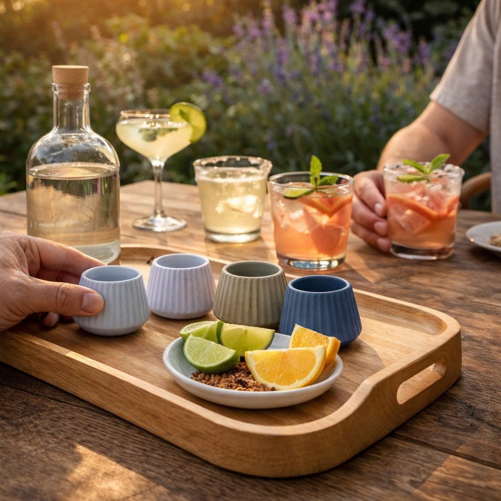 Alumbra Glass Cup - Modern Mexico
