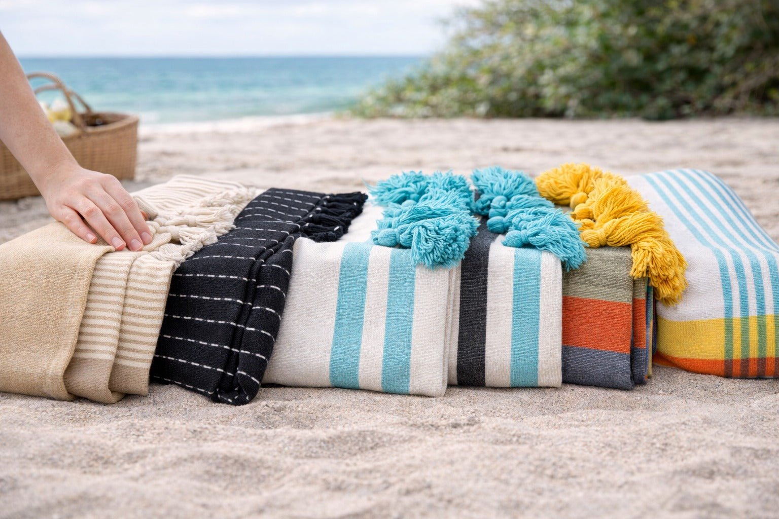Assorted Loom Beach Towels - Modern Mexico