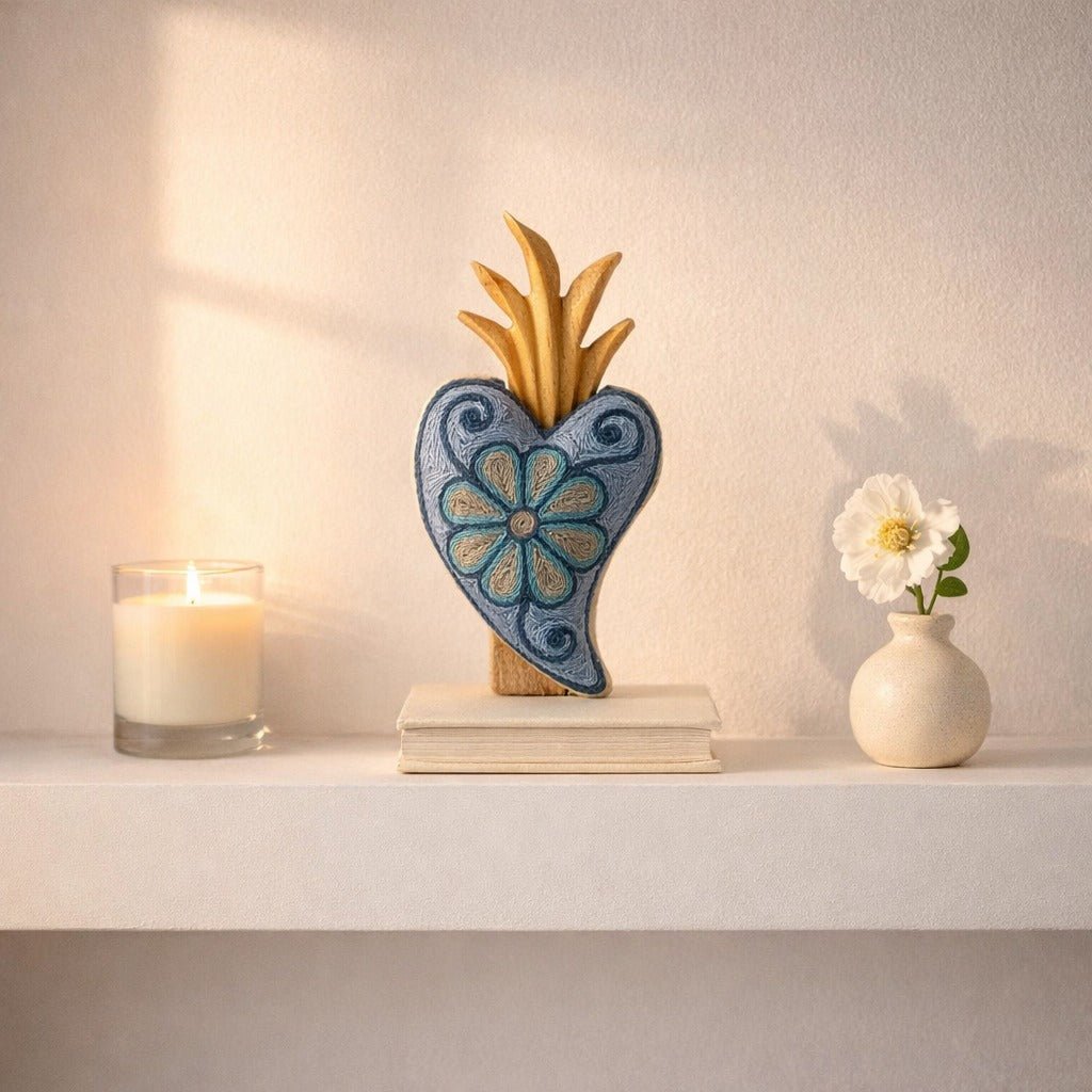 Corazon Noble Sculpture - Modern Mexico