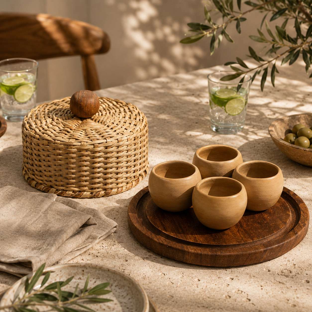 Cuatro Copitas Shot Glass Set - Modern Mexico