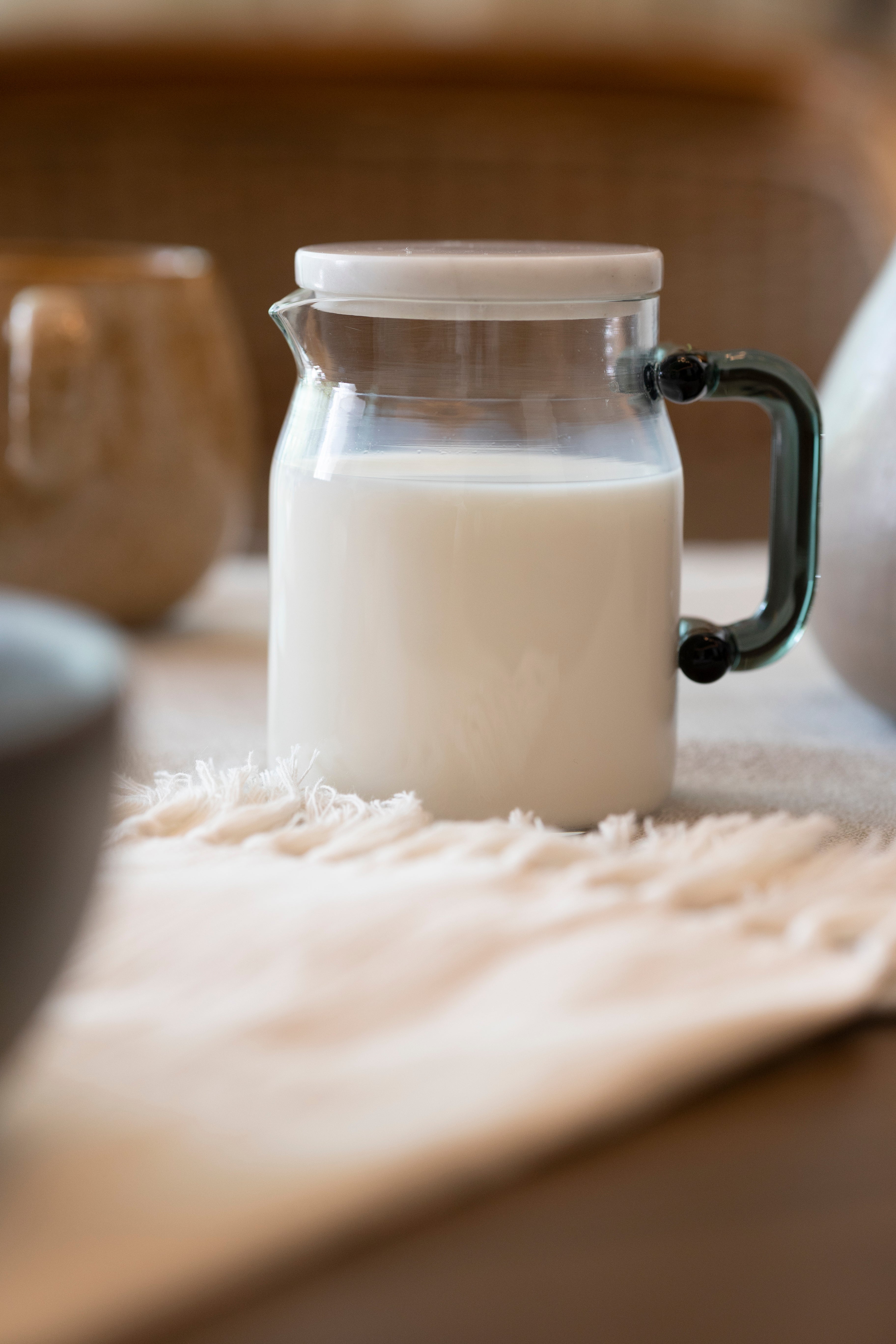 Azure Cream Pitcher - Modern Mexico