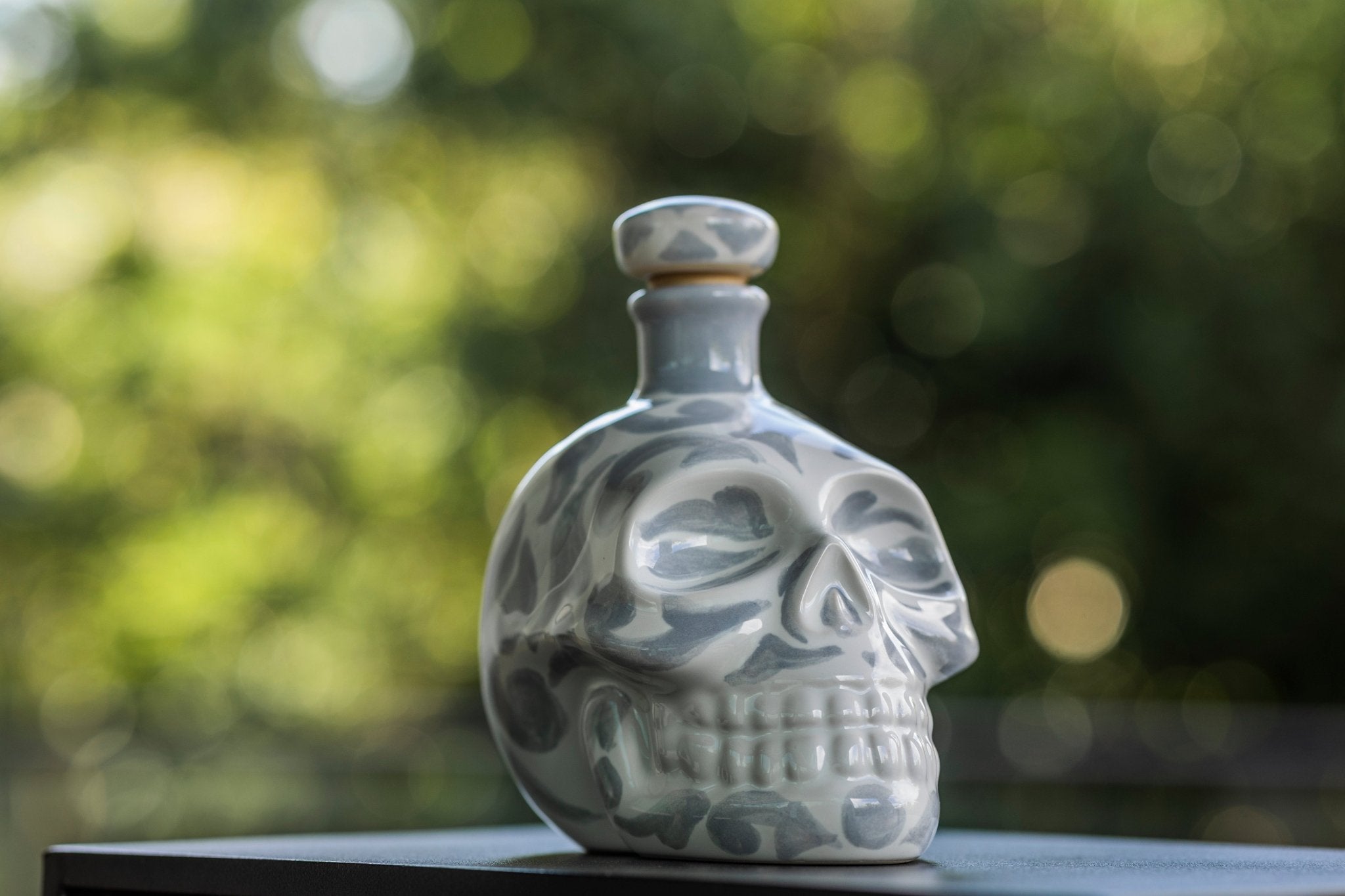 Big Calavera Bottle - Modern Mexico