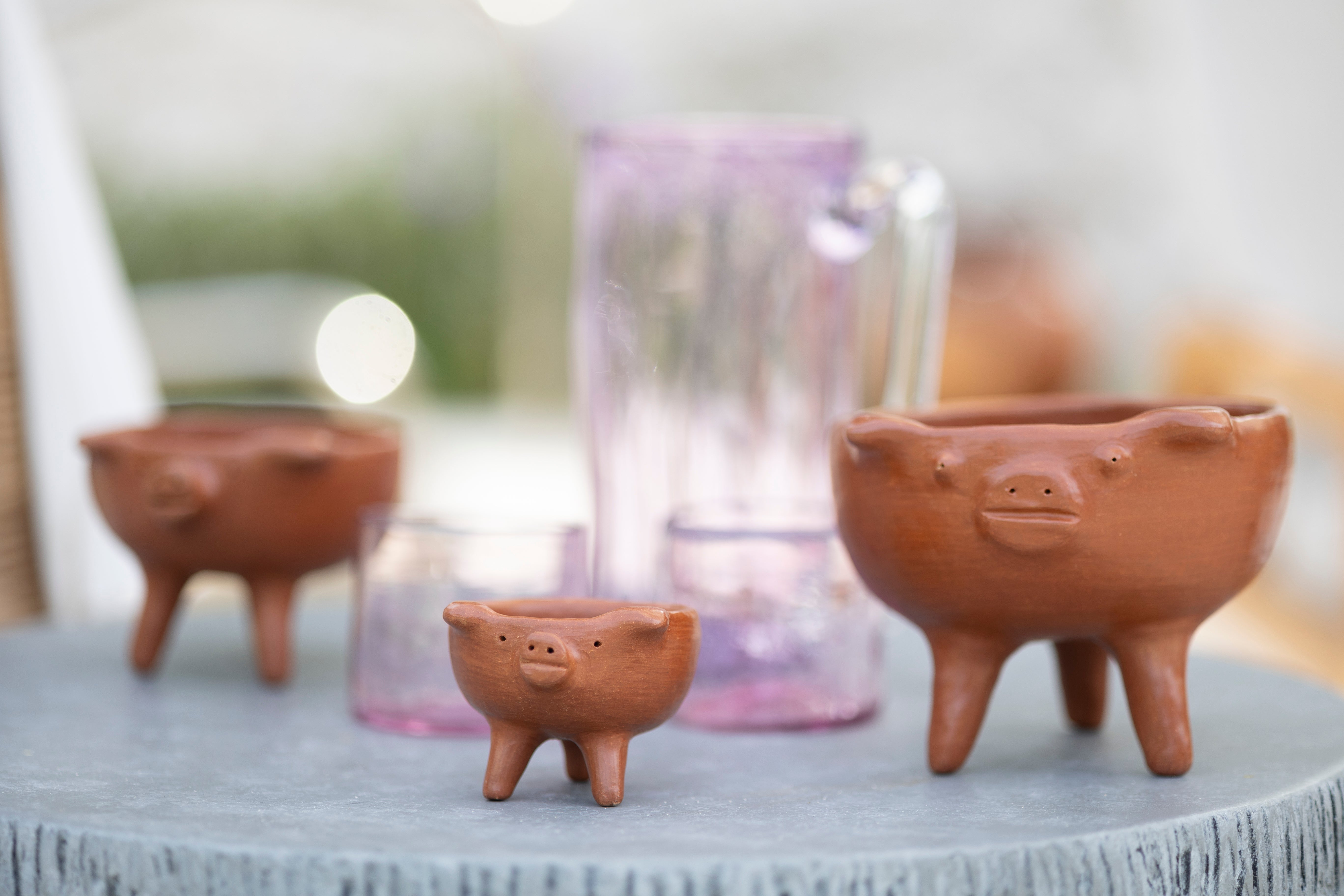 Oink & Clay Bowl - Modern Mexico