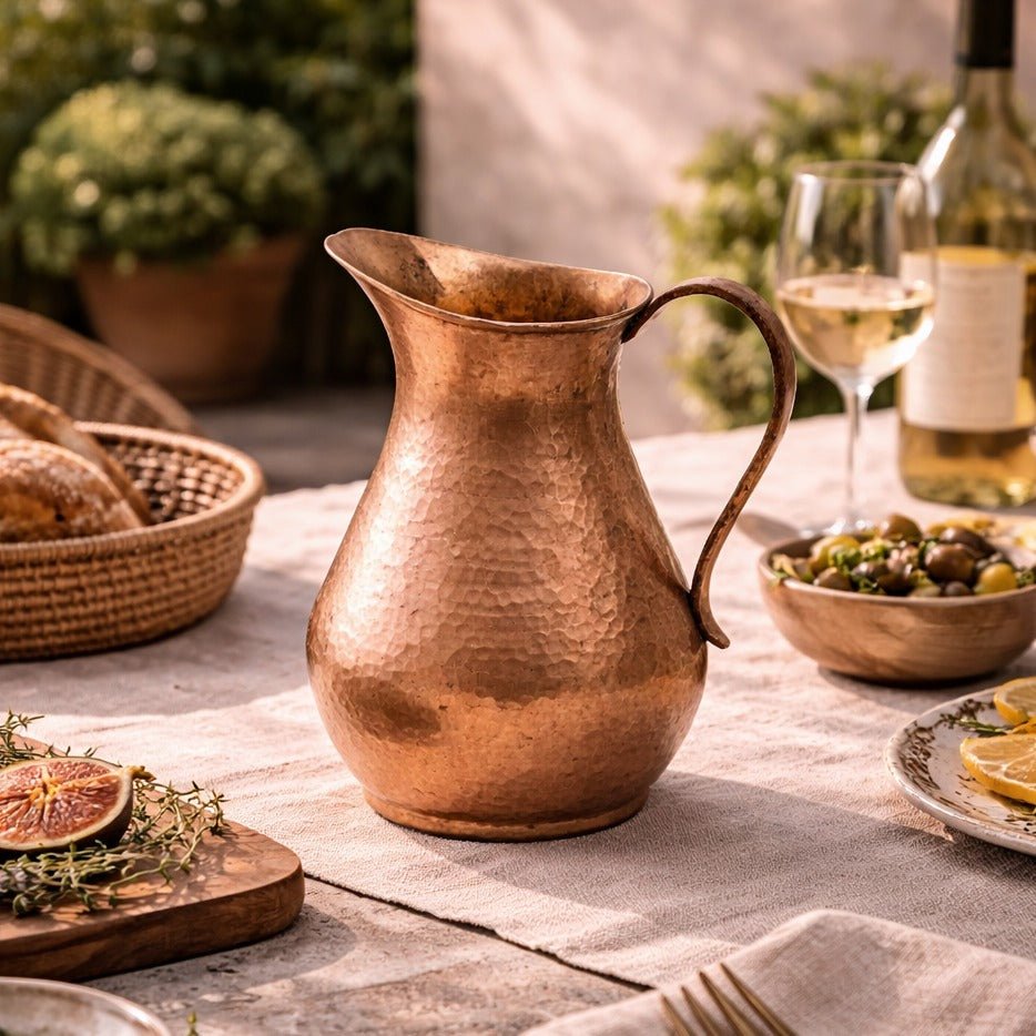 Bronce Elegance Pitcher - Modern Mexico