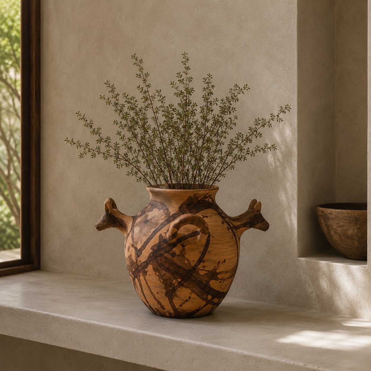 Lluvia Negra Vase - Modern Mexico