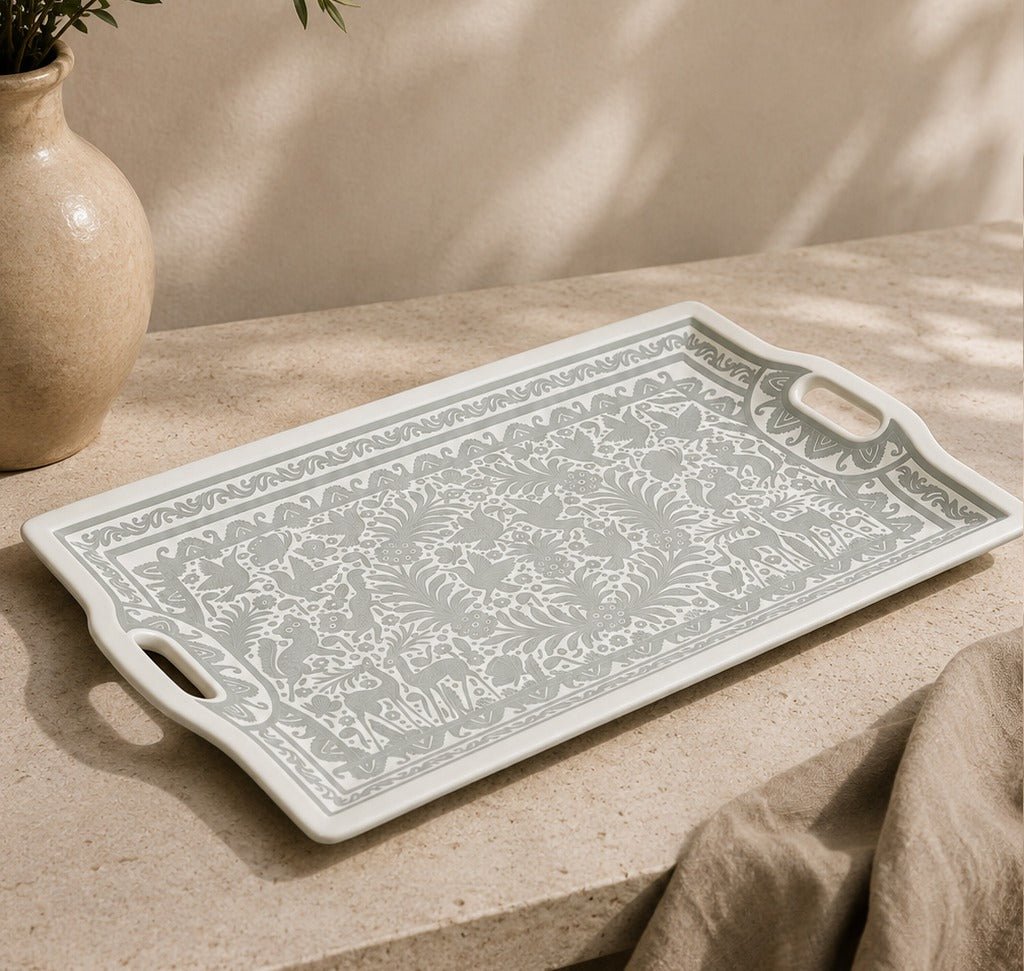 Luna Blanca Tray - Modern Mexico