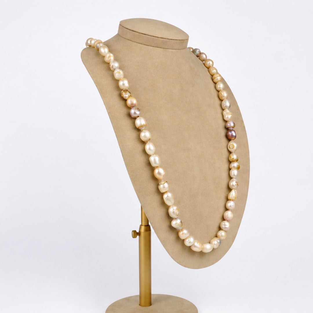 Natural Pearl Strand Necklace - Modern Mexico