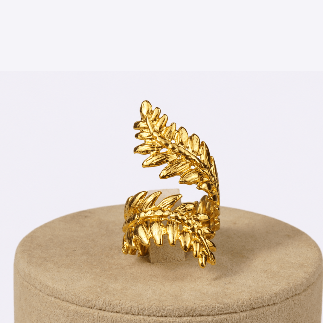 Gold Leaf Ring - Modern Mexico