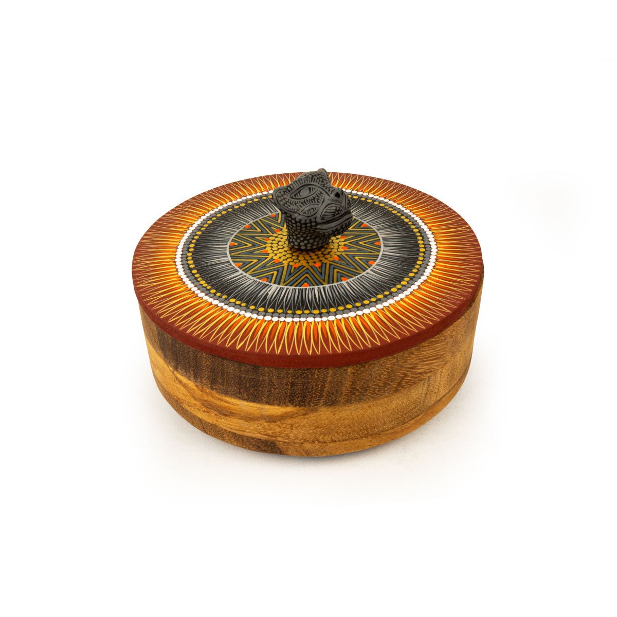 Balam, The Maya Jaguar Tortilla Holder - Modern Mexico