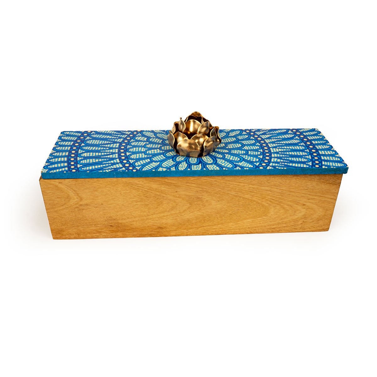 Blossom Handpainted Tea Box - Modern Mexico