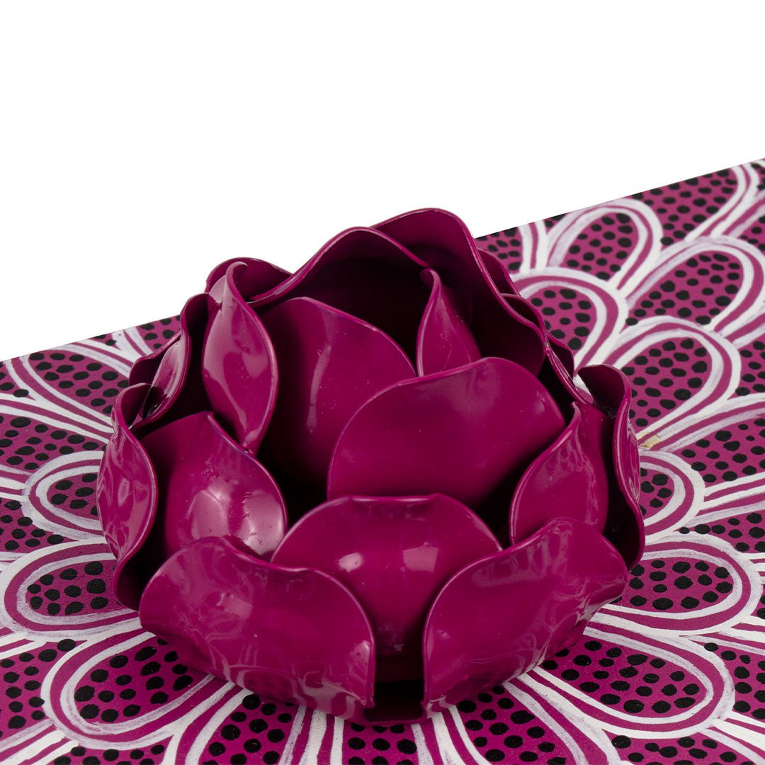 Blossom Handpainted Tea Box - Modern Mexico