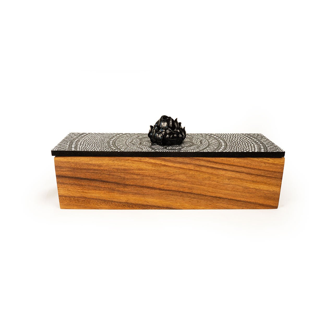Blossom Handpainted Tea Box - Modern Mexico