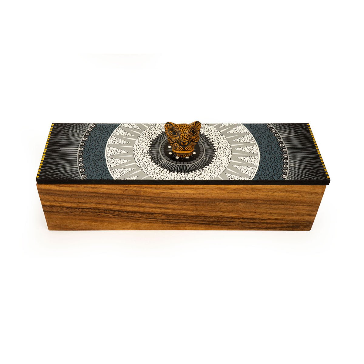Balam, The Maya Jaguar Tea Box - Modern Mexico