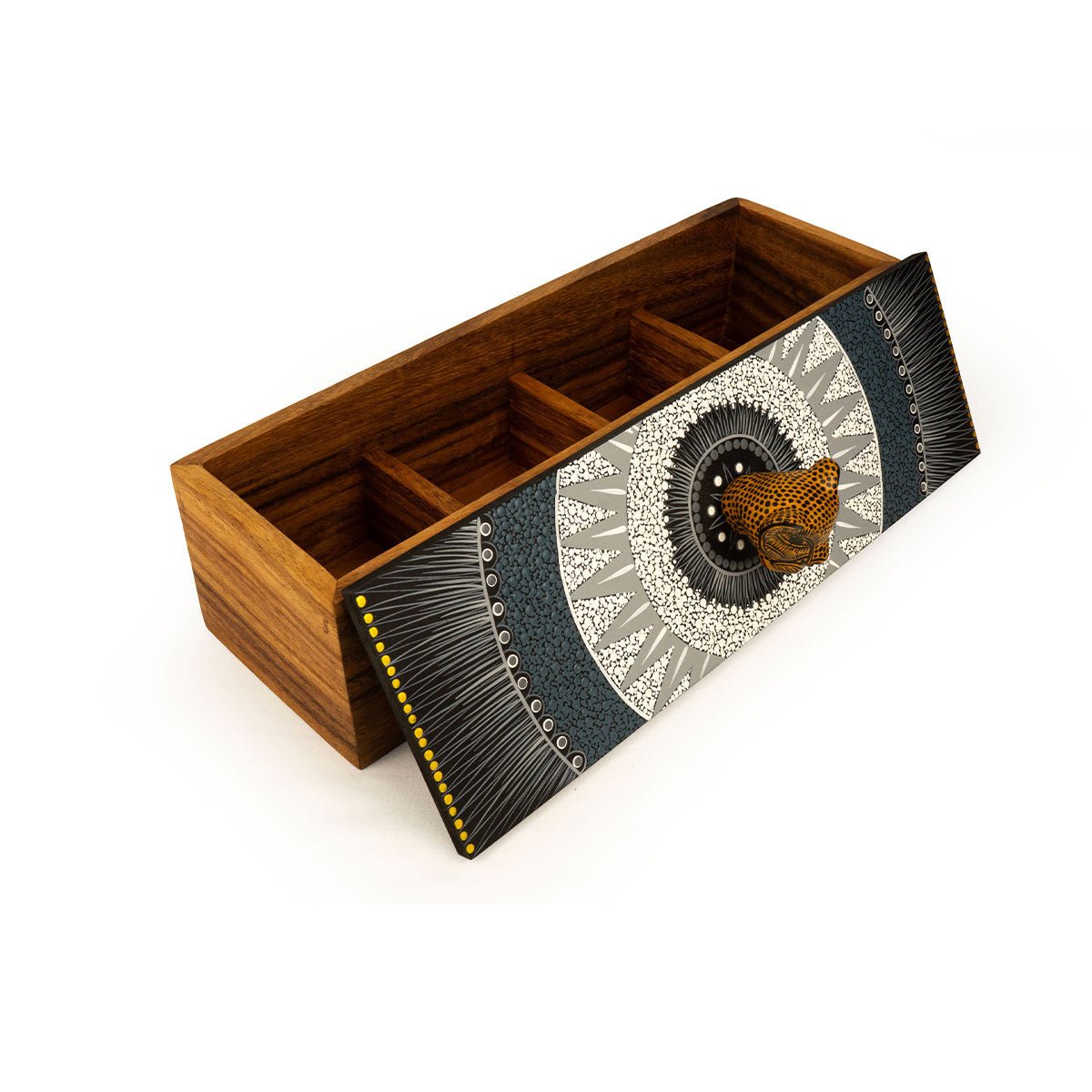 Balam, The Maya Jaguar Tea Box - Modern Mexico