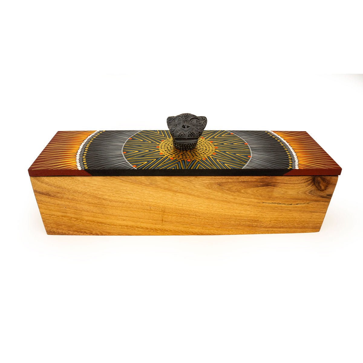 Balam, The Maya Jaguar Tea Box - Modern Mexico