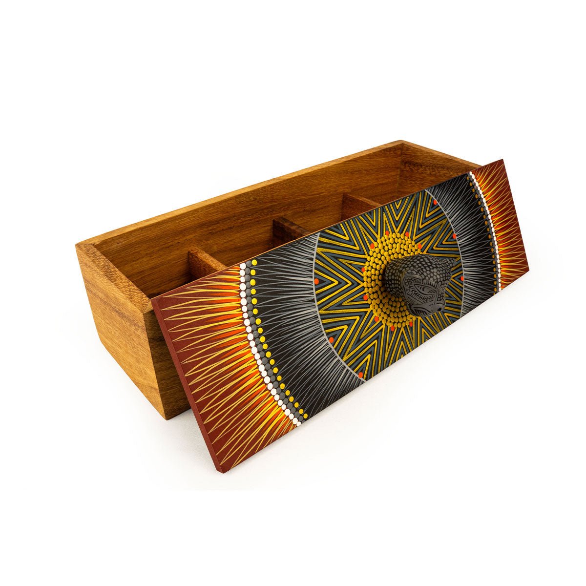 Balam, The Maya Jaguar Tea Box - Modern Mexico