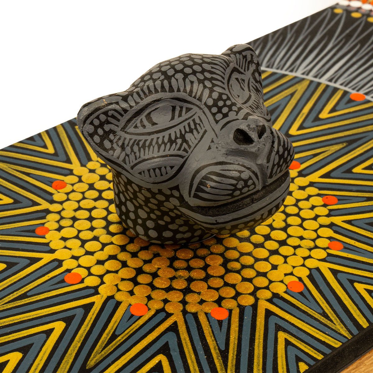 Balam, The Maya Jaguar Tea Box - Modern Mexico
