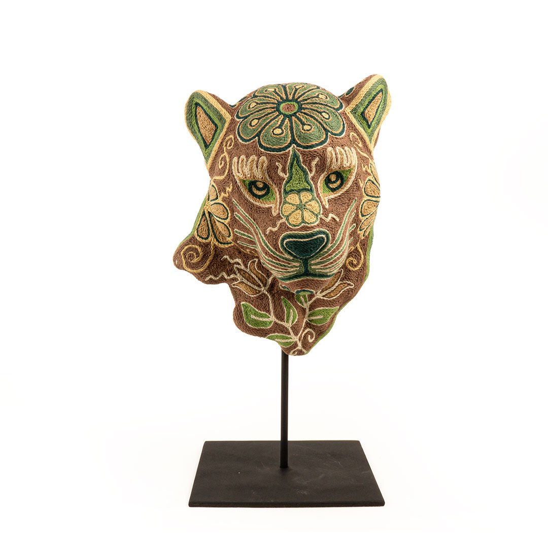 Rostro del Jaguar Sculpture - Modern Mexico