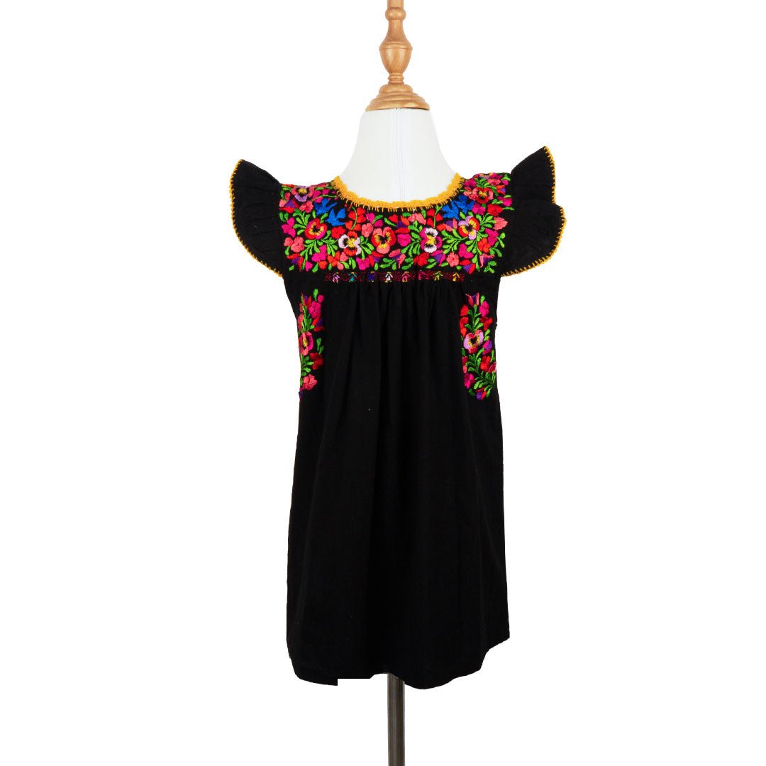 Little Fiesta Embroidered Dress - Modern Mexico