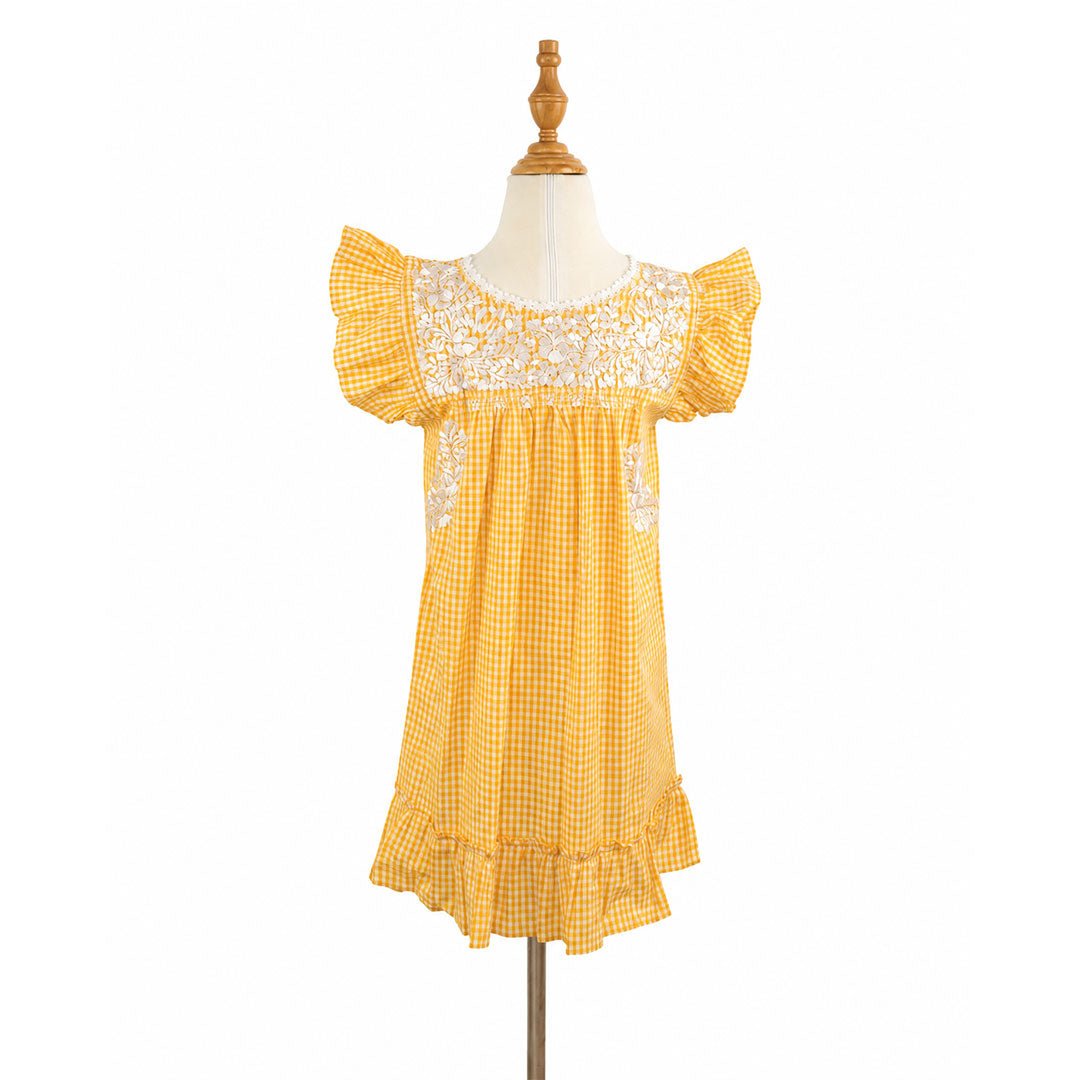 Little Fiesta Embroidered Dress - Modern Mexico