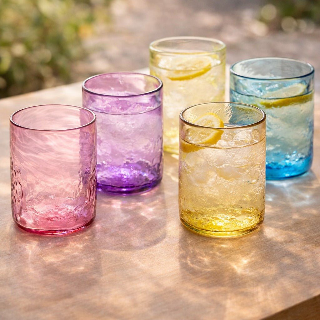 Soleado Glasses & Tumblers - Modern Mexico