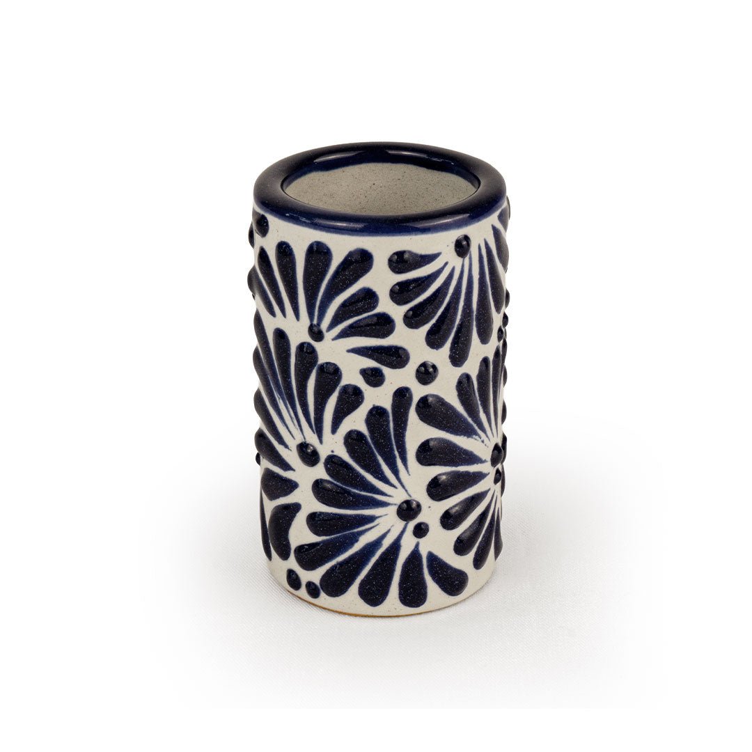 Caballito de Talavera Tequila Cups — Set of 2 - Modern Mexico