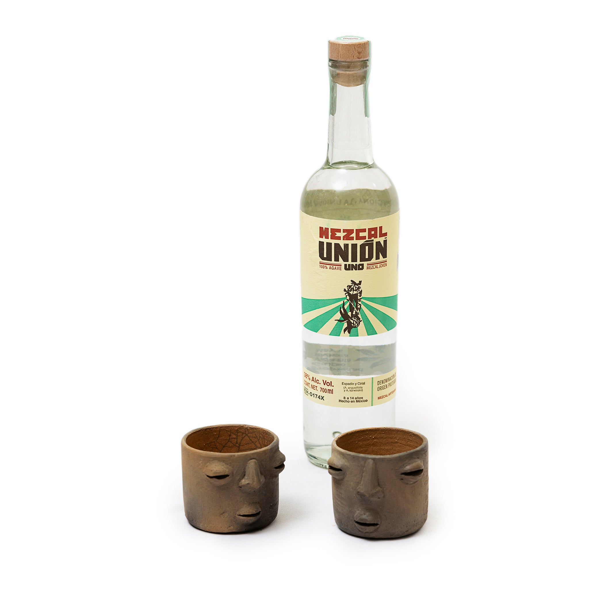Los Rostros Shot Glasses Set - Modern Mexico