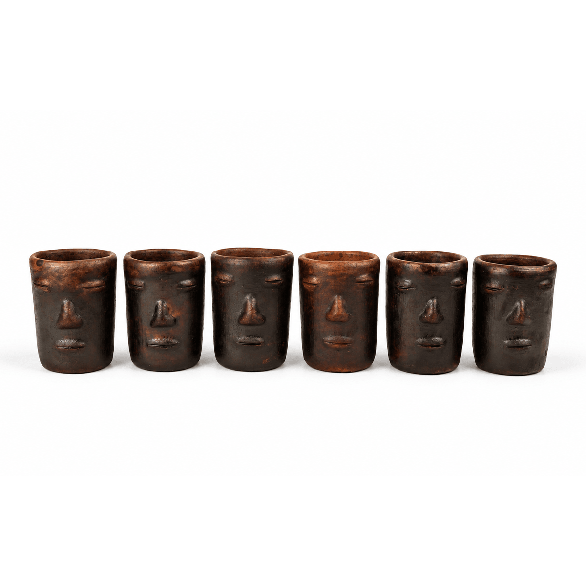Los Rostros Shot Glass Duo - Modern Mexico