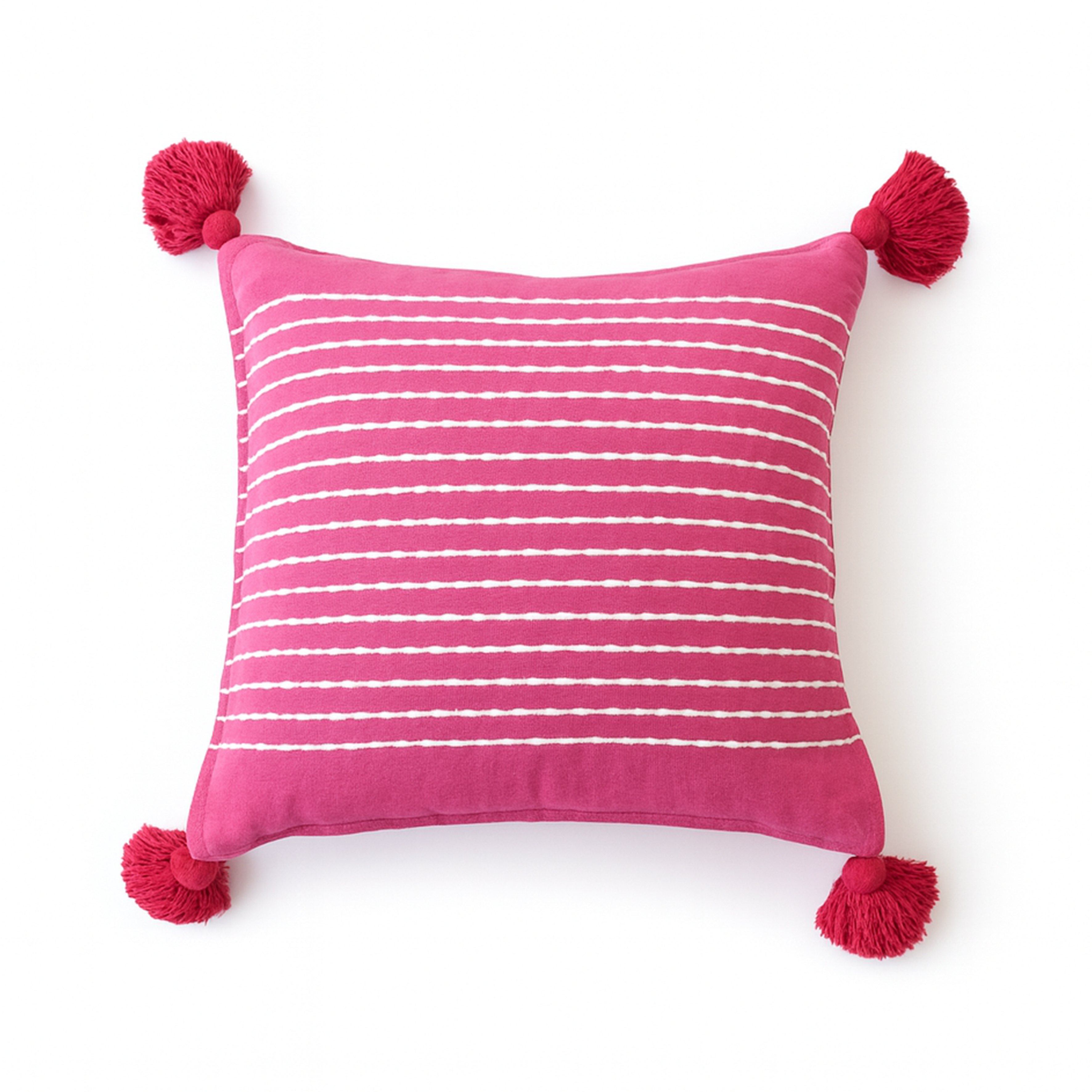 Pompom Cushion Cover - Modern Mexico