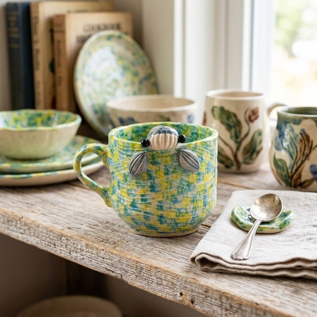 Whale Marina Mug - Modern Mexico