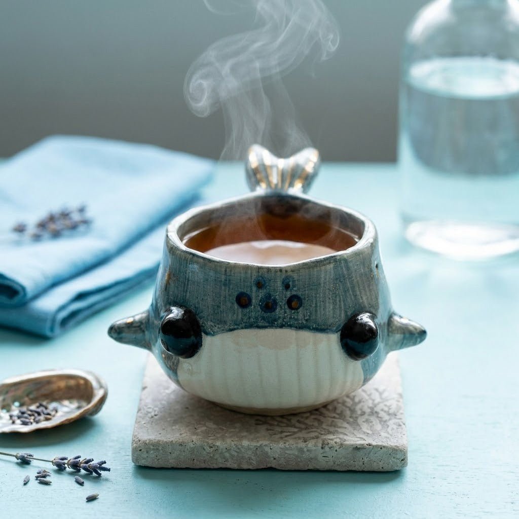 Whale Mar de Oro Mug - Modern Mexico