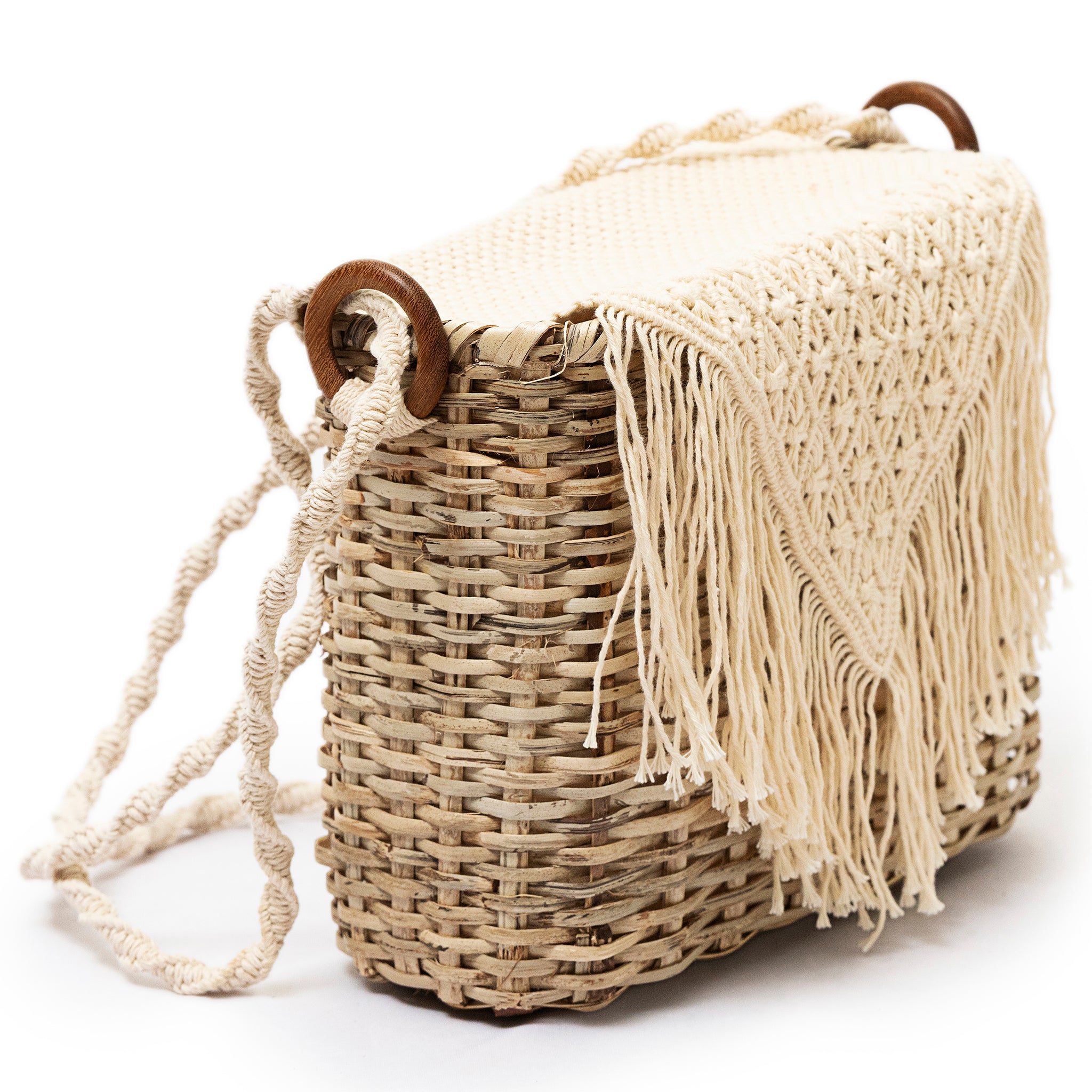 Luna Macramé Market Bag - Modern Mexico