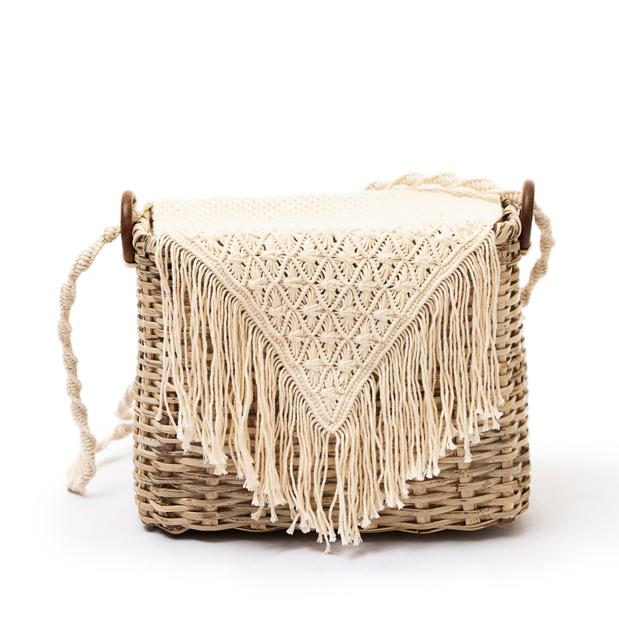 Luna Macramé Market Bag - Modern Mexico