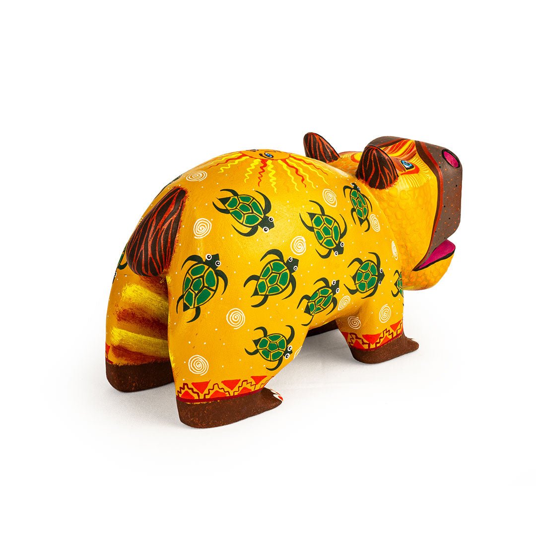 Deep River Alebrije – Hippo - Modern Mexico