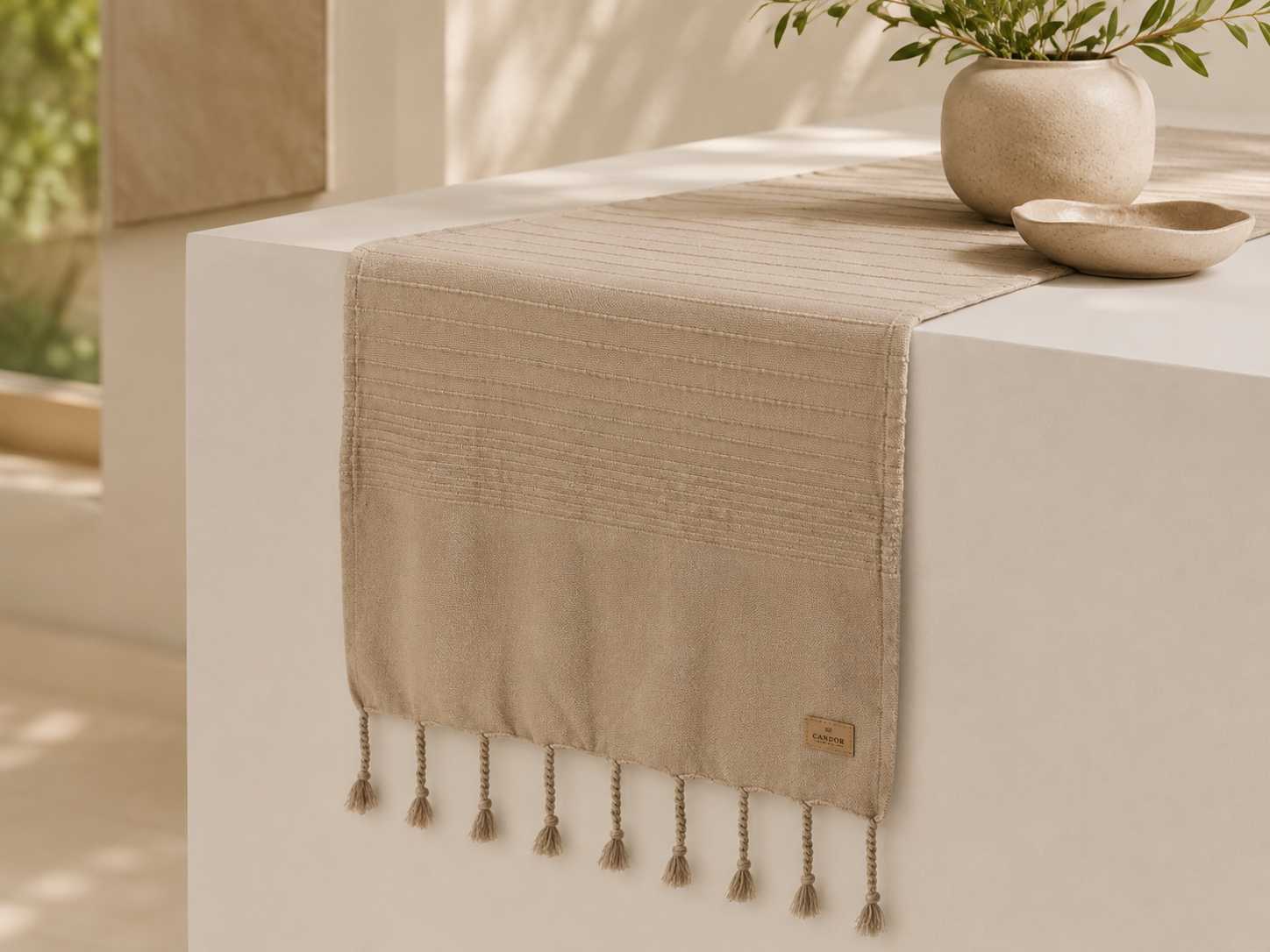 Niebla Table Runner - Modern Mexico