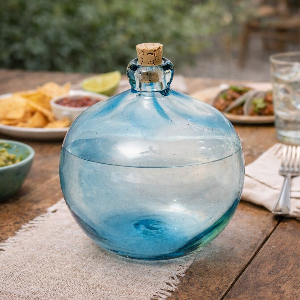 Celeste Tall Bottle - Modern Mexico