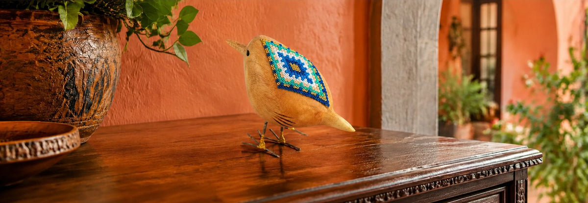 The Art of Patience: Inside Huichol Dyed Thread Art and Chaquira Beadwork - Modern Mexico