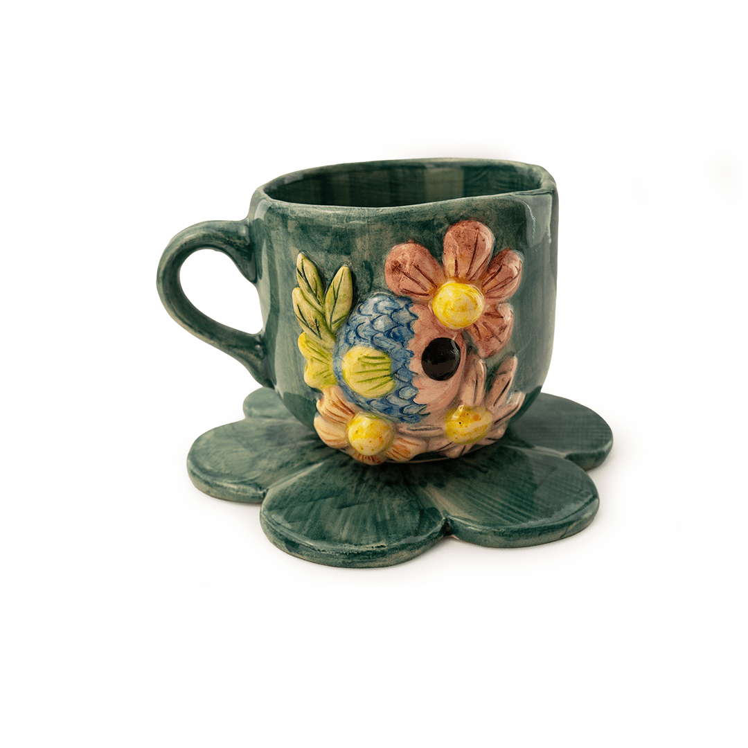 Sea Blossom Mugs - Modern Mexico