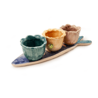 Petals & Fins Shot Glasses Set - Modern Mexico