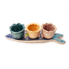 Petals & Fins Shot Glasses Set - Modern Mexico