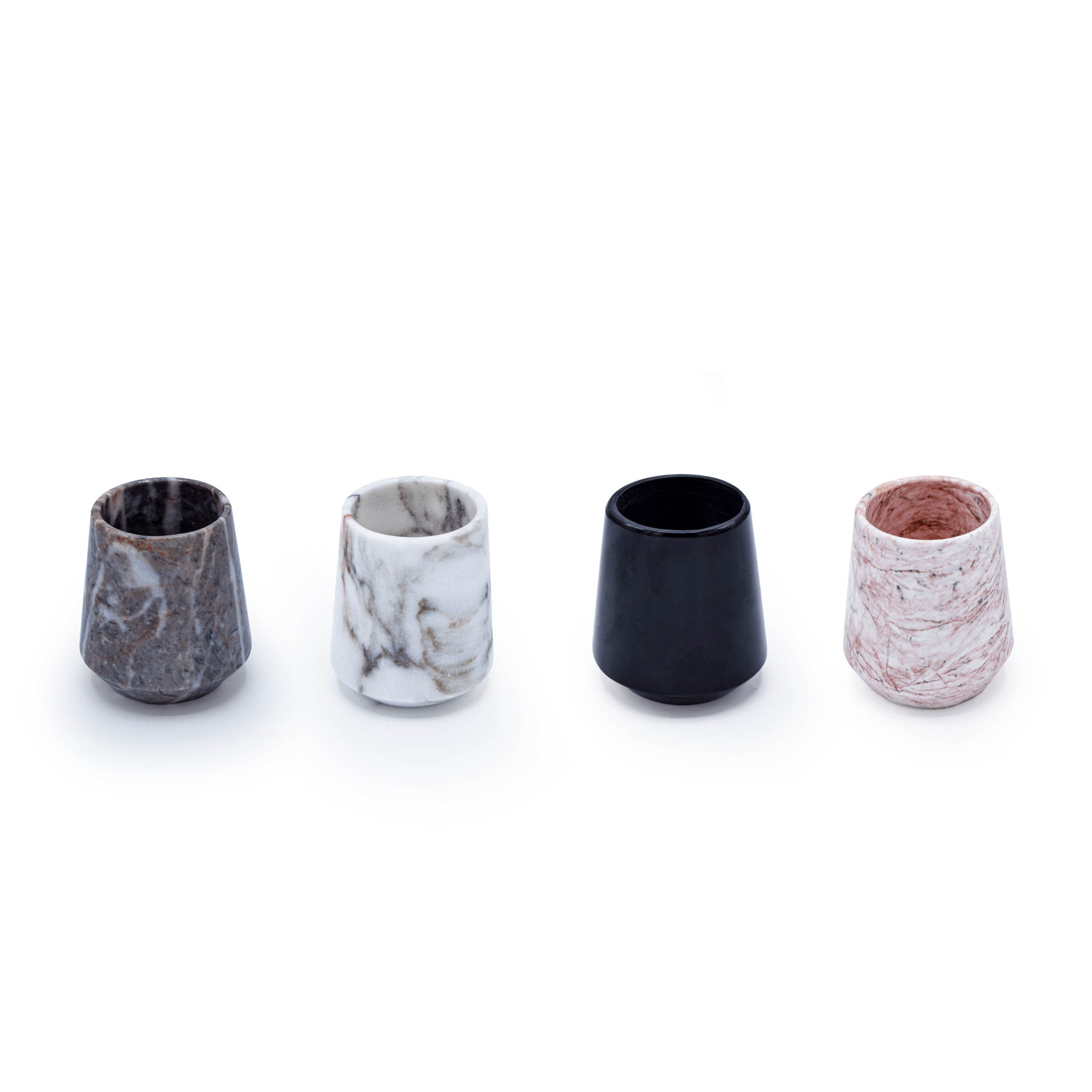 Marble Mezcal Shot Glasses Set - Modern Mexico