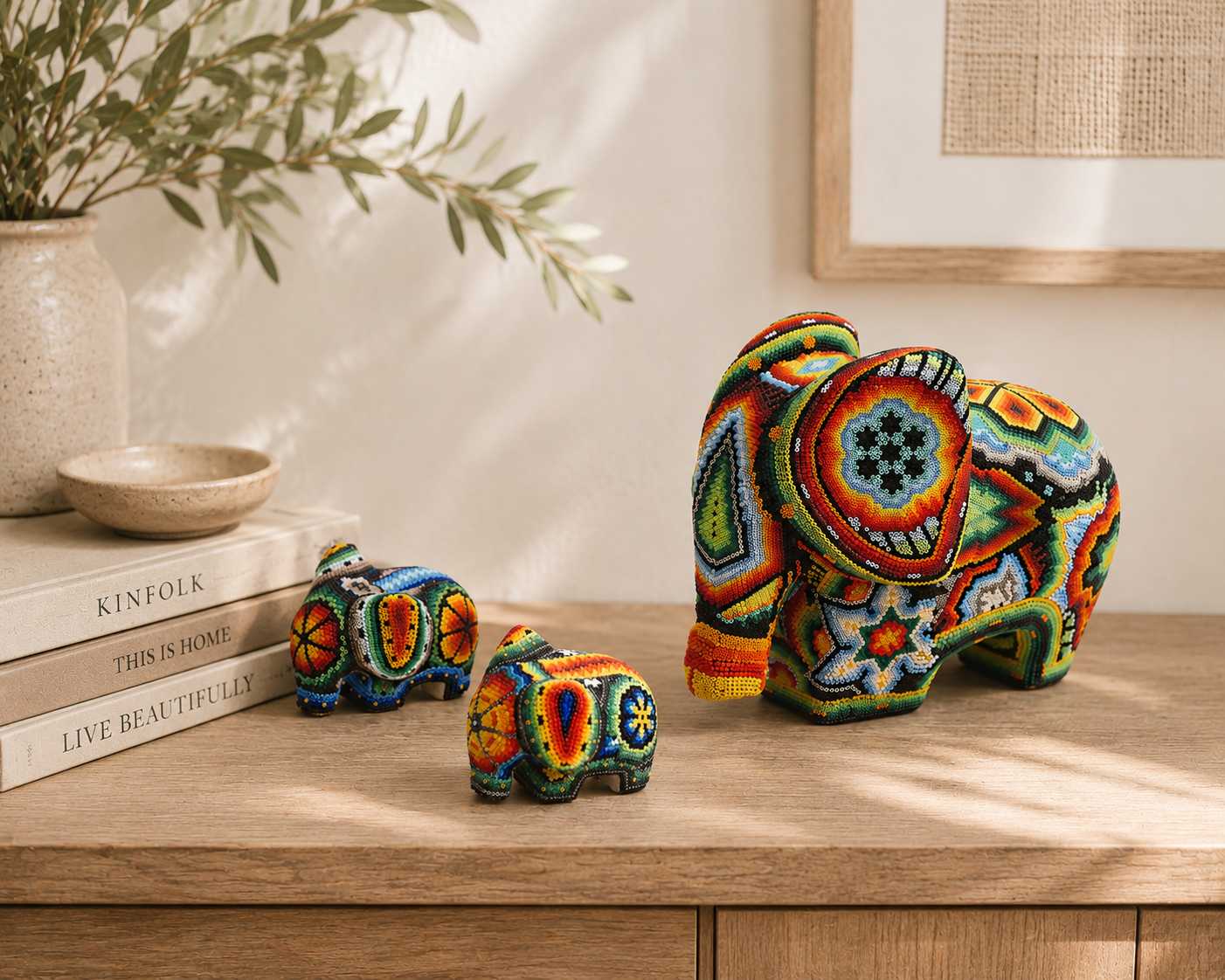 Alegría Elephant Sculpture - Modern Mexico