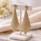 Floral Cravat Earrings - Modern Mexico