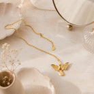 Golden Wings Necklace - Modern Mexico