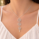 Istmo Flower Long Necklace - Modern Mexico