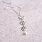 Istmo Flower Long Necklace - Modern Mexico