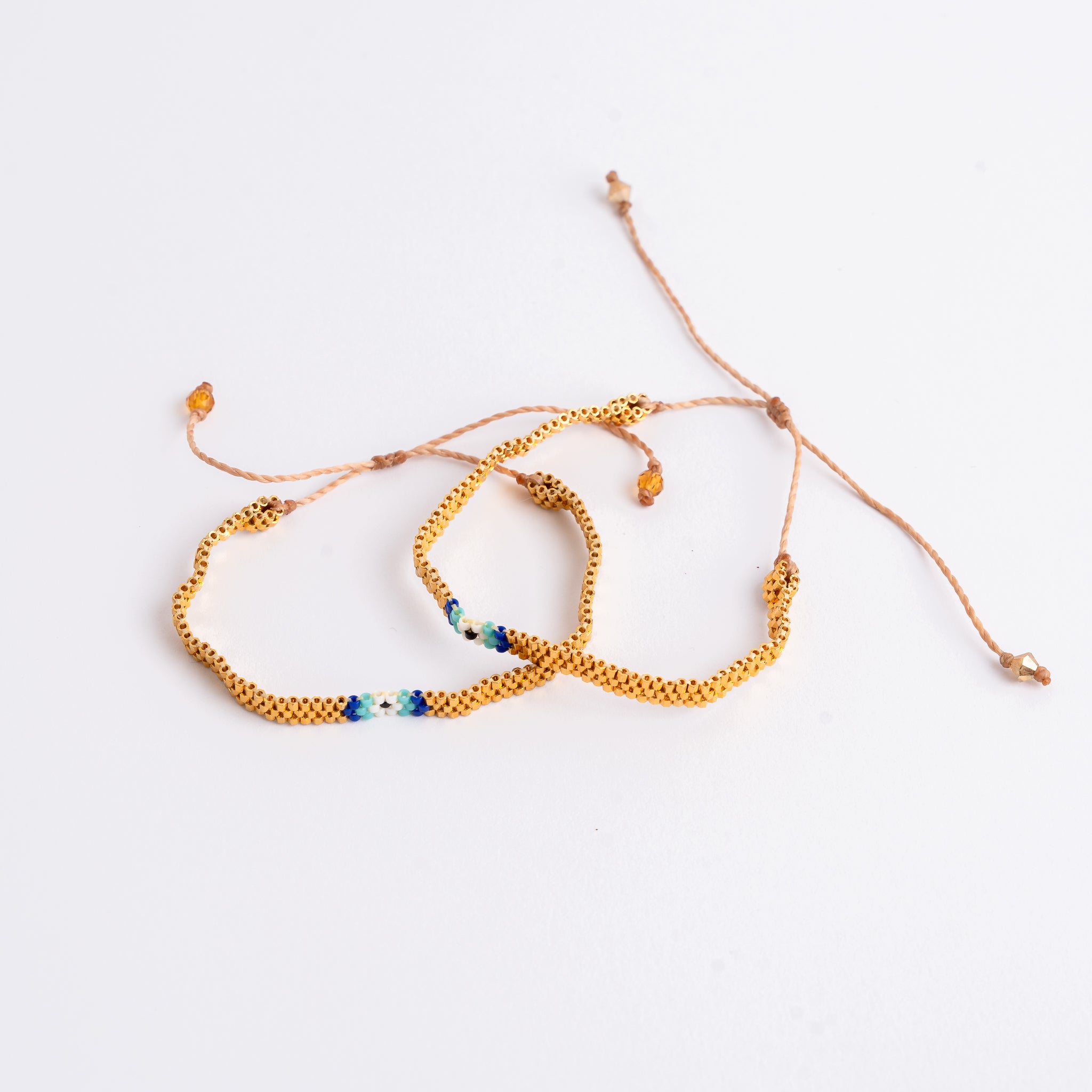 Golden Protective Bracelet - Modern Mexico